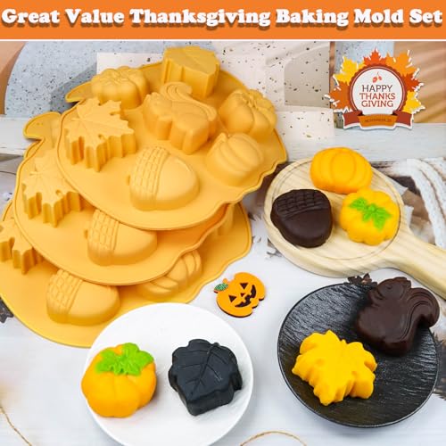 Halloween & Thanksgiving Silicone Molds