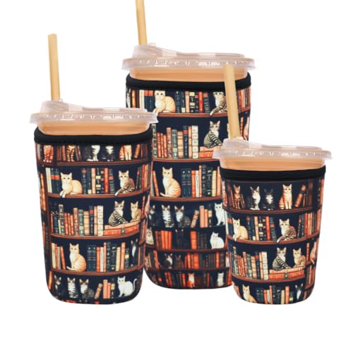 Reusable Insulated Neoprene Iced Coffee Cup Sleeve
