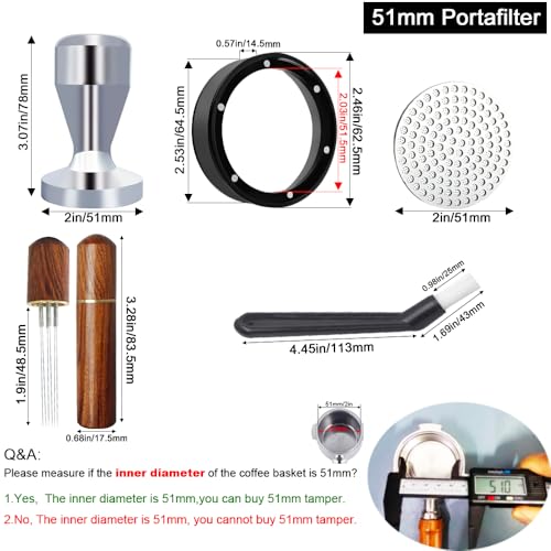 51mm Espresso Tamper Set