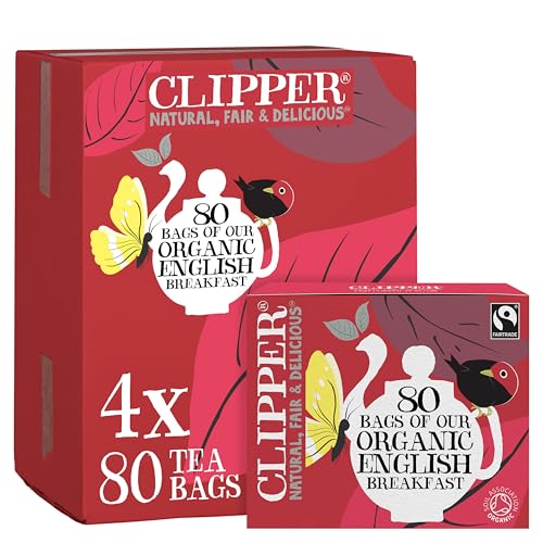 Clipper Organic English Breakfast Tea (320 Count)