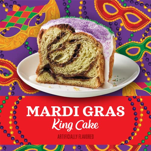 Mardi Gras King Cake Flavored 24 Count Coffee Pods