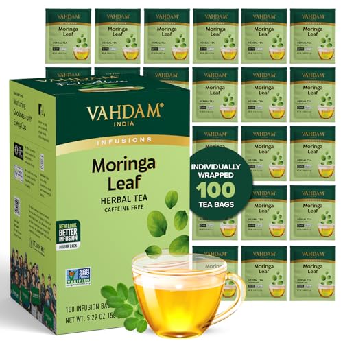Moringa Tea 100 Tea Bags (100 Count)