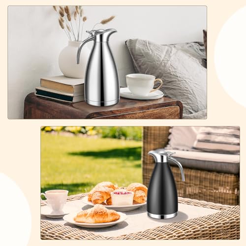 2 Pcs 68oz Thermal Coffee Carafe for Keeping Hot (2 Count)