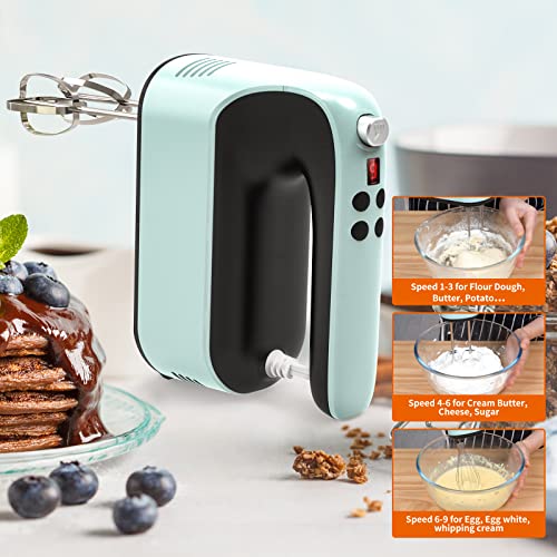 9 Speed Digital Hand Mixer Electric