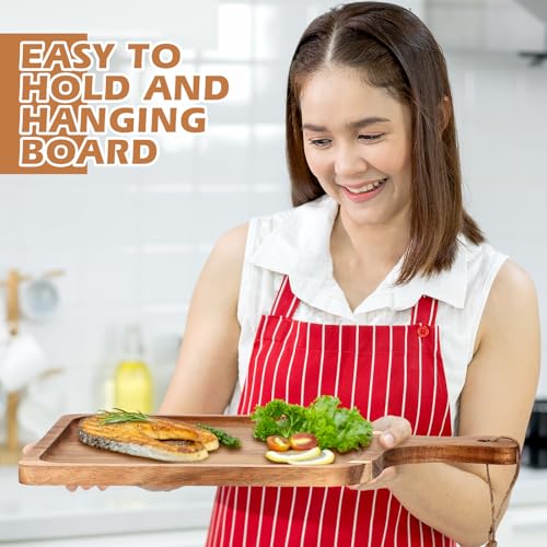 16 Pcs Acacia Wood Cutting Boards (16 Count)