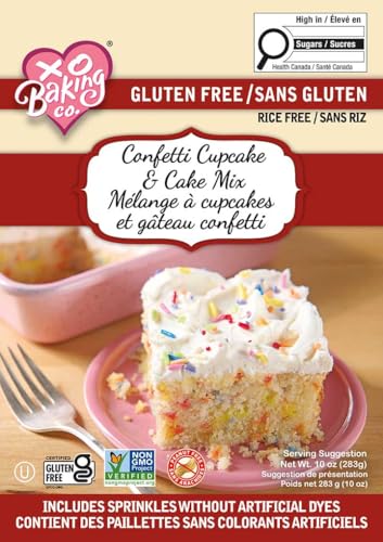Gluten Free Confetti Cupcake & Cake Mix (10 Ounce)