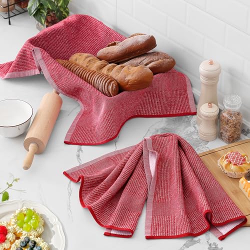 380 GSM Cotton Premium Kitchen Towels 3 Pack (3 Count)