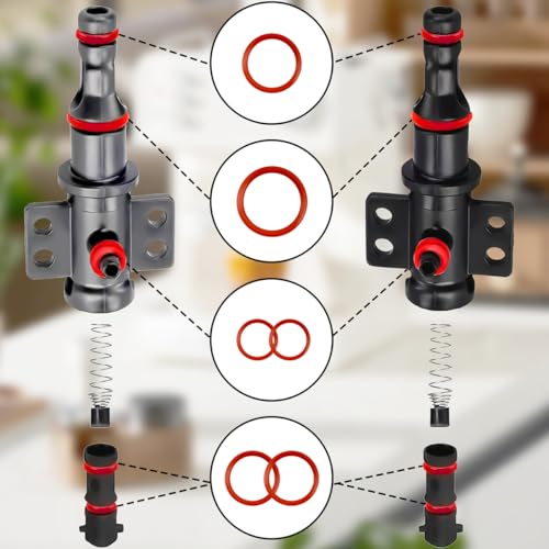 60Pcs Seal O Ring Kit Gasket Seal Set Saeco Philips Gaggia Coffee Machine (60 Count)