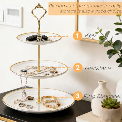 3 Pack Tiered Cupcake Stand (3 Count)