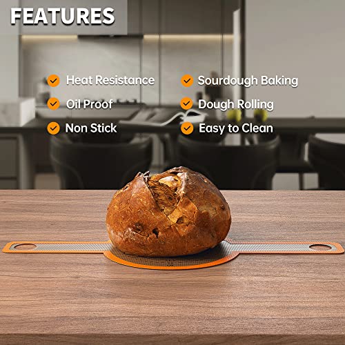 GUYGUYDREMAT Bread Sling for Dutch Oven (2 Count)