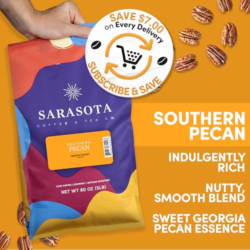 Sarasota Coffee Ground Southern Texas Butter Pecan (80 Ounce)