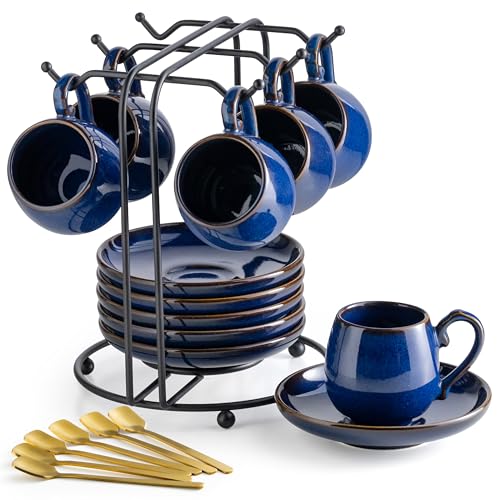 3 Ounce Espresso Cups Set of 6 (6 Count)