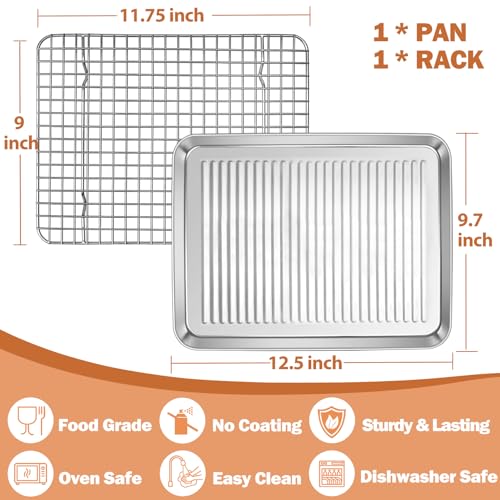Baking Pan with Wire Rack