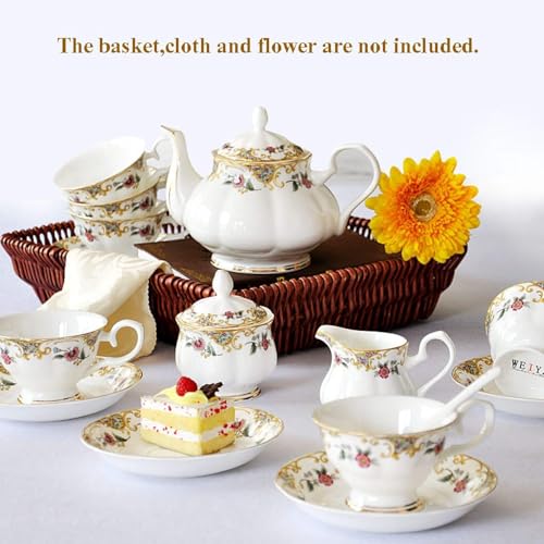 Porcelain Tea Set for Adults
