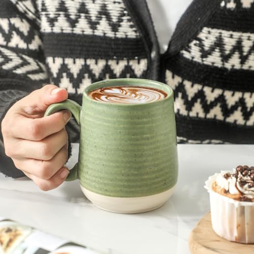 Porcelain Coffee Mugs Set of 6 (6 Count)