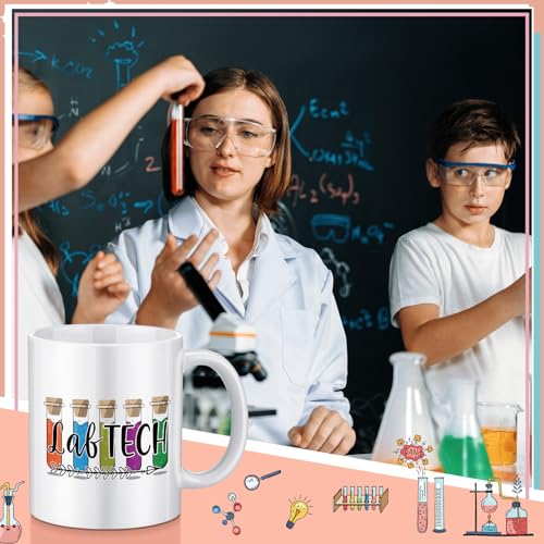 12 Pcs Lab Tech Gifts Mugs Bulk (12 Count)