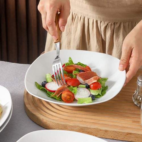 Ceramic Large Soup Bowls (4 Count)