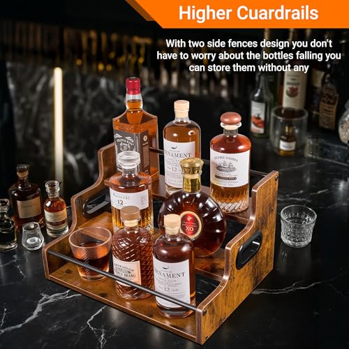 3 Tier Liquor Bottle Display Shelf