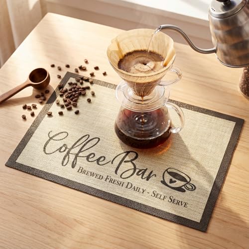 Coffee Bar Mats Set of 2 (2 Count)