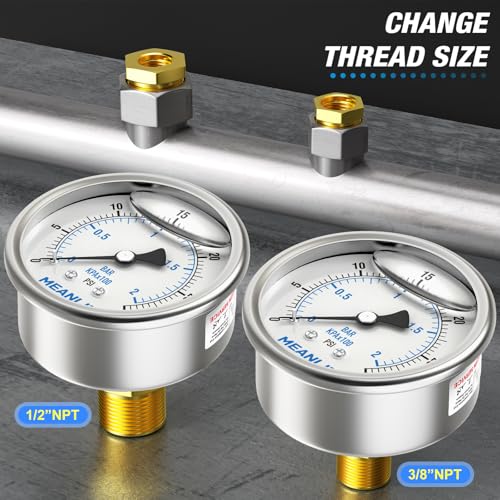 0~30Psi Stainless Steel 1