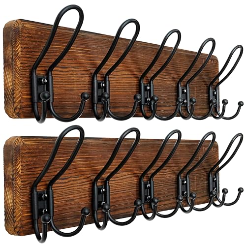 Coat Rack Wall Mounted (2 Count)