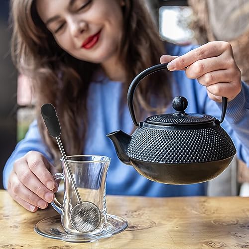 Long Handle Twisting Tea Ball Stainless Steel (2 Count)