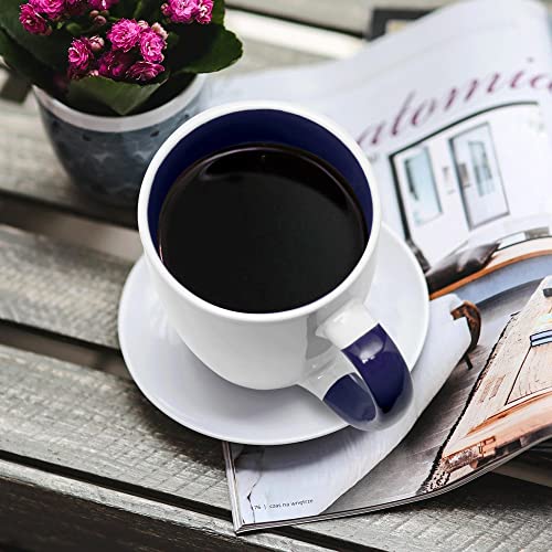 Java Two Tone Coffee Mugs 12 oz. Set of 10 (10 Count)