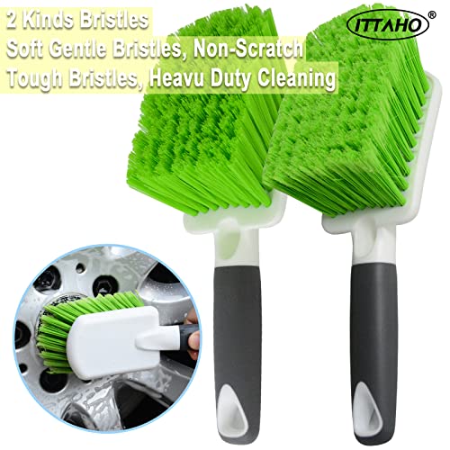 2 Pack Car Wash Brush (2 Count)