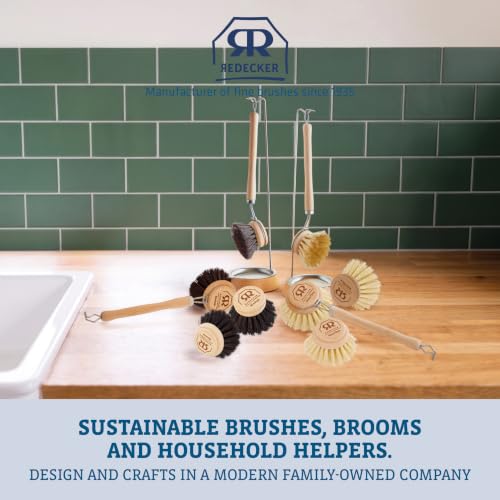 Dish Brush Horsehair Bristles