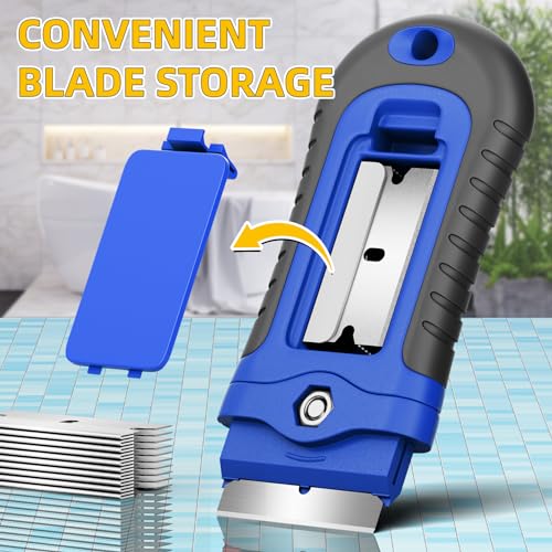 Razor Scraper with 15 Extra Razor Blades