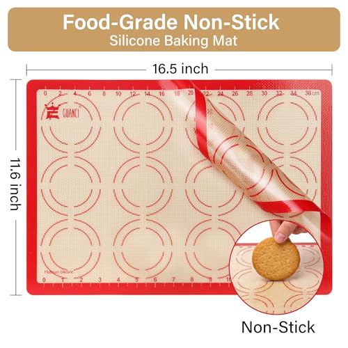 2 Pack Silicone Baking Mats