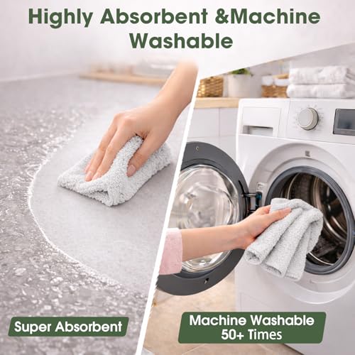 Microfiber Cleaning Cloth Roll (100 Count)