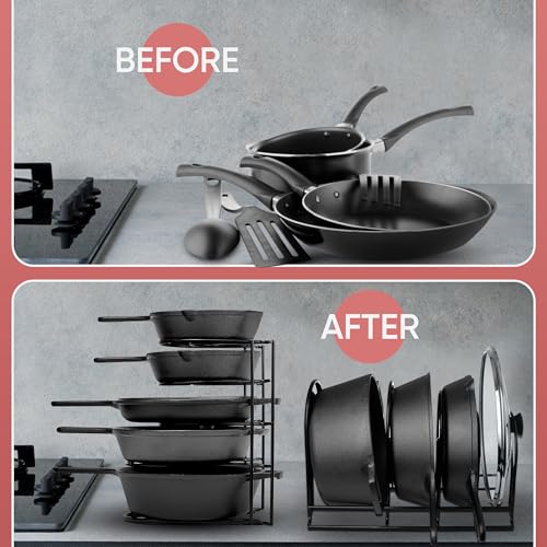 Heavy Duty Pots and Pans Organizer