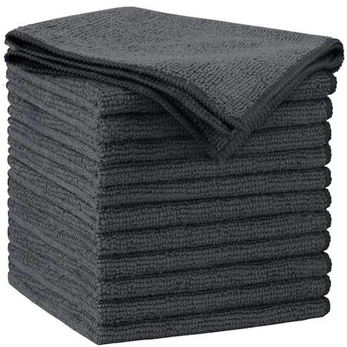 Microfiber Cleaning Cloth Grey 12PK (12 Count)