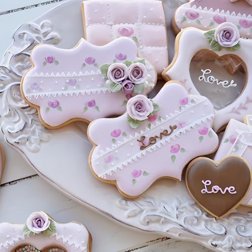 Plaque Shaped Cookie Cutters Set (6 Count)