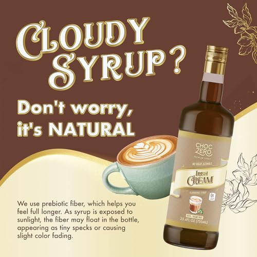 Sugar Free Irish Cream Coffee Syrup (25.4 Fl Oz)