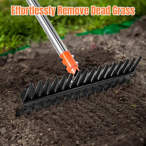 57 Inch Thatch Rake