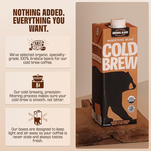Organic Cold Brew Coffee (96 Fl Oz)