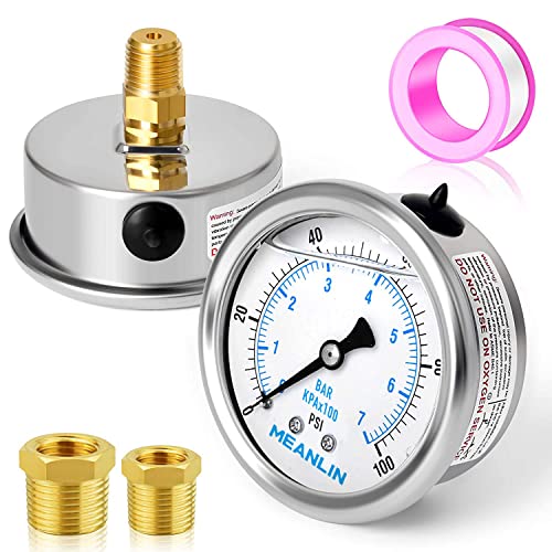 0~100Psi Stainless Steel 1