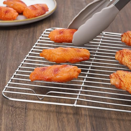 4 PCS Cooling Racks for Quarter Sheet Pan (4 Count)