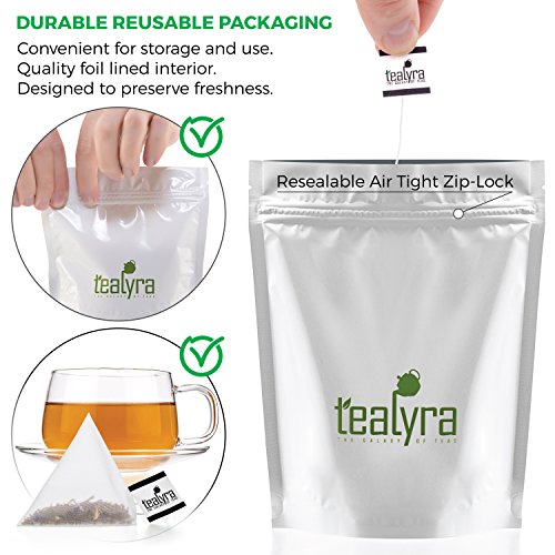 Cream Earl Grey Tea Pyramids Bags (25 Count)