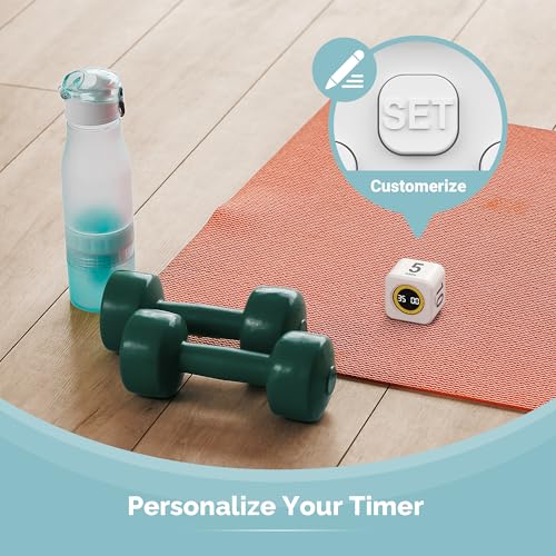 Pomodoro Cube Timer Productivity Visual Timer (2 Count)