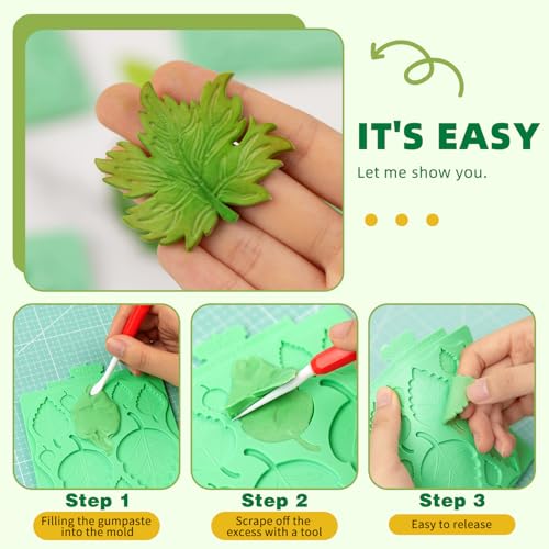 Leaf Molds Silicone