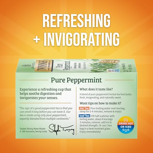 Pure Peppermint Herbal Caffeine (20 Count)