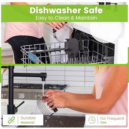 Stainless Steel Dough Blender & Bench Scraper Set