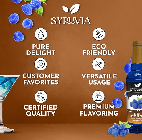 Blue Raspberry Syrup (25.4 Fl Oz)