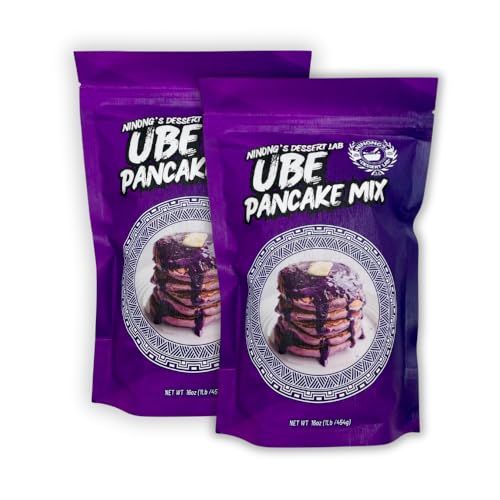 Ninong's Dessert Lab Ube Pancake Mix (32 Ounce)