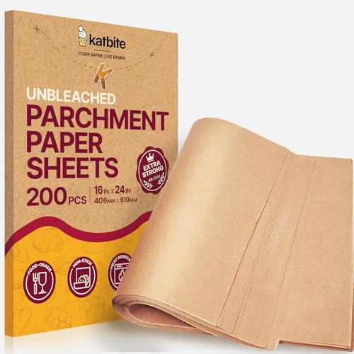 Parchment Paper Baking Sheets (200 Count)