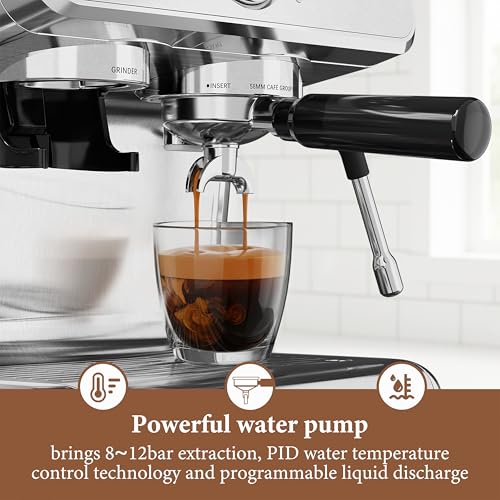 Espresso Machine with Grinder