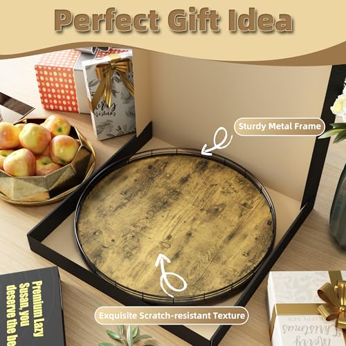 Lazy Susan Turntable Organizer for Table Top